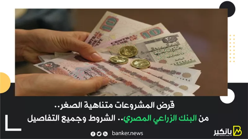 قرض المشروعات متناهية الصغر من البنك الزراعي المصري.. الشروط وجميع التفاصيل