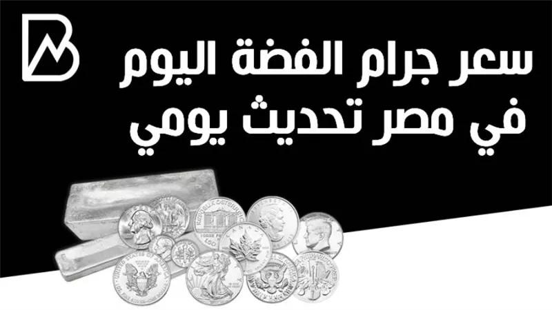سعر جرام الفضة اليوم في مصر تحديث يومي