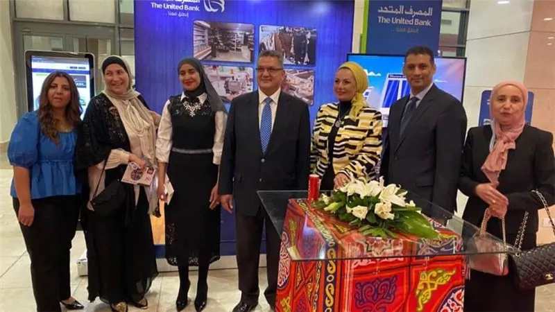 صور | مشاركة فعالة للمصرف المتحد في معرض تراثنا للحرف اليدوية