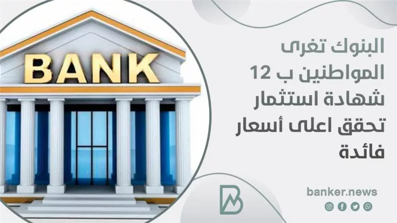 البنوك تغرى المواطنين بـ10 شهادة استثمار تحقق اعلى أسعار فائدة