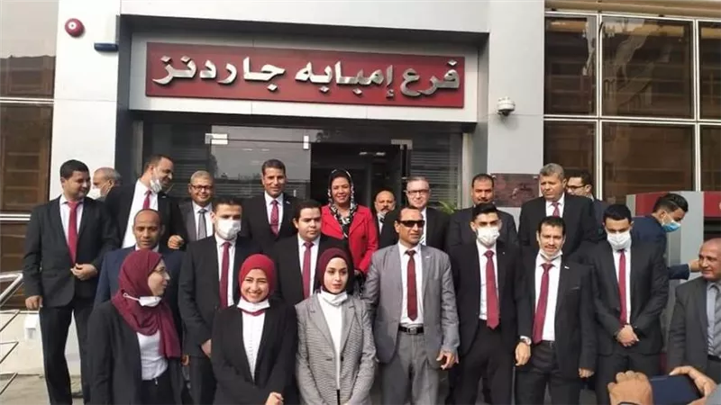صور | بنك مصر يفتتح فرعا جديدا بجاردنز إمبابة
