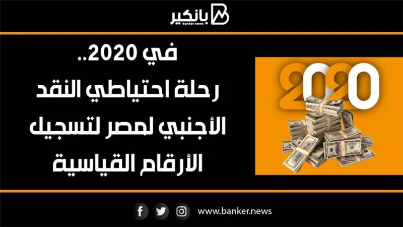  في 2020.. رحلة احتياطي النقد الأجنبي لمصر لتسجيل الأرقام القياسية