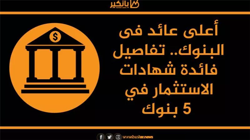 انفوجرافيك | أعلى عائد فى البنوك.. تفاصيل فائدة شهادات الاستثمار في 5 بنوك