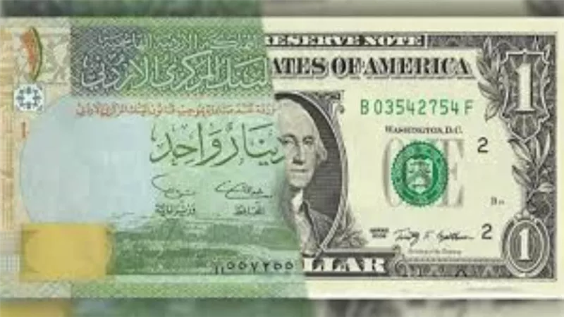 سعر الدينار الأردني أمام الدولار الأمريكي اليوم السبت 6 /2 /2021 