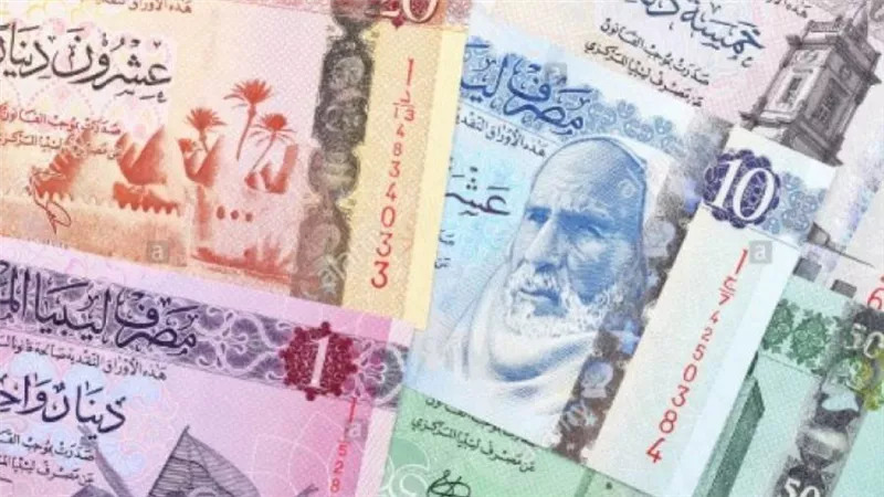 سعر الدينار الليبي أمام الدولار الأمريكي اليوم الثلاثاء 2-3-2021 