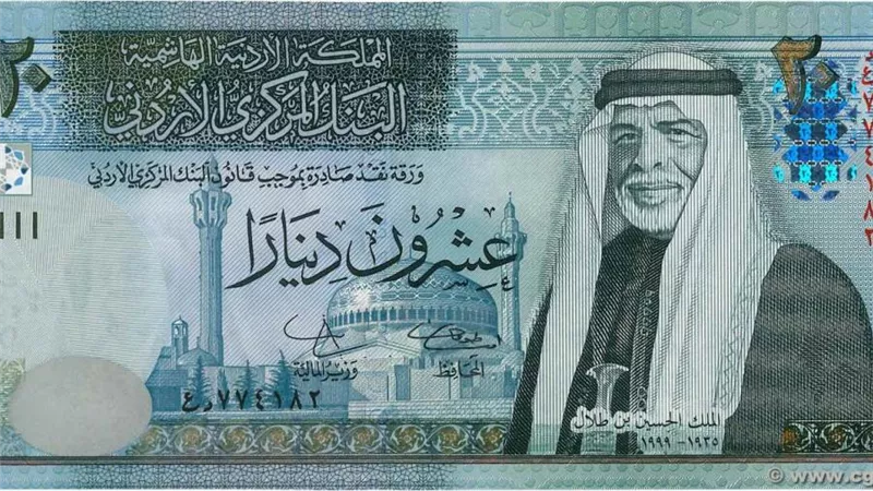 سعر الدينار الأرديني مقابل الدولار اليوم الثلاثاء 16-3-2021