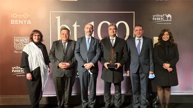 بنك الكويت الوطني – مصر NBK يفوز بجائزة BT100 لعام 2020