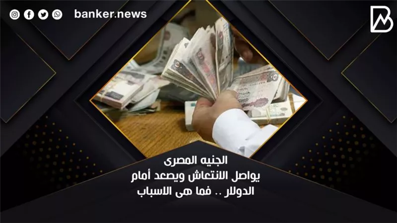 الجنيه المصرى يواصل الانتعاش ويصعد أمام الدولار .. فما هى الاسباب