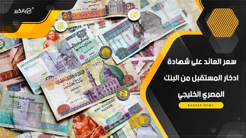 سعر العائد على شهادة ادخار المستقبل من البنك المصري الخليجي