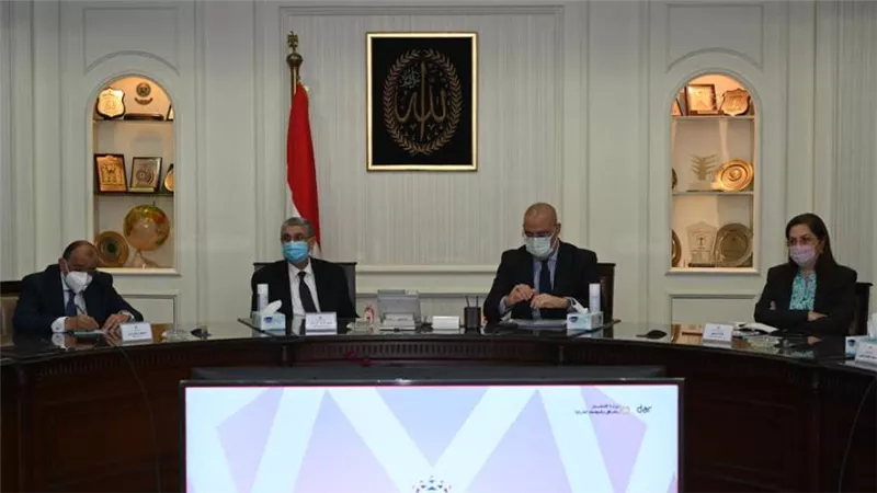 8 وزراء يستعرضون مشروع مخطط تنمية البوابة الاقتصادية الشمالية الشرقية لمصر 