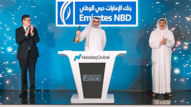 تفاصيل إعلان بنك الإمارات دبي الوطني إدراج سندات بقيمة 750 مليون دولار في ناسداك دبي
