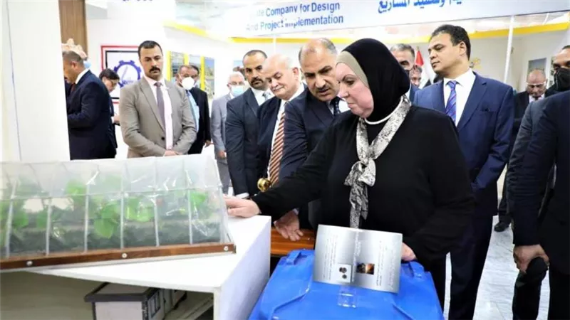وزيرة التجارة تبحث مع أعضاء اتحاد الصناعات العراقي سبل تعزيز الشراكة