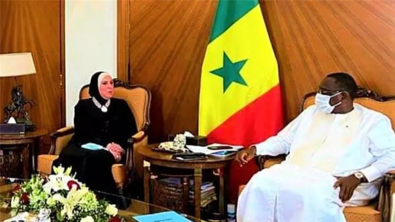 وزيرة التجارة تؤكد حرص مصر على تطوير أطر التعاون المشترك مع السنغال
