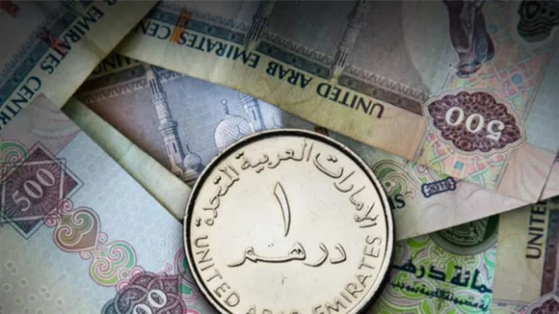سعر الدرهم الإماراتي أمام الجنيه المصري اليوم الأحد 8 / 8 /2021