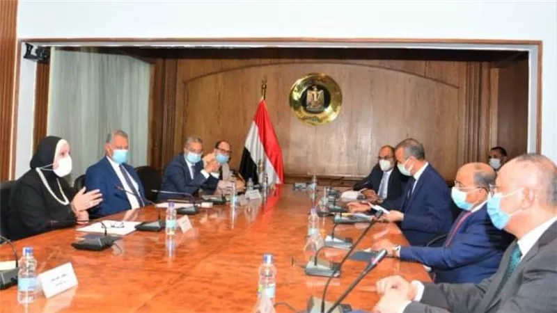وزيري الصناعة والتنمية المحلية يبحثان إعداد قاعدة بيانات للمشروعات الصغيرة