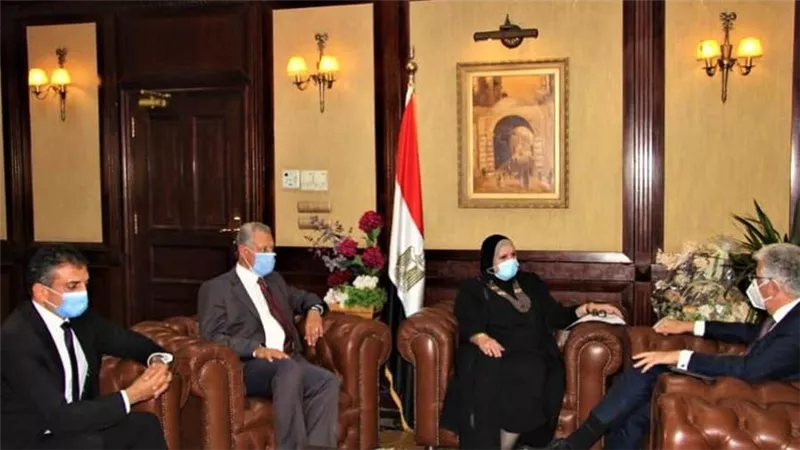 وزيرة التجارة تبحث مع رئيس المؤسسة الدولية الإسلامية للتمويل مشروعات التعاون