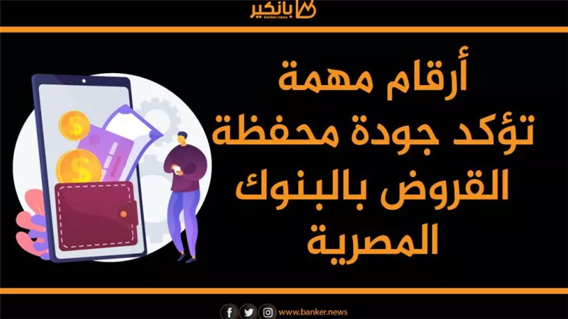 انفوجرافيك | أرقام مهمة تؤكد جودة محفظة القروض بالبنوك المصرية