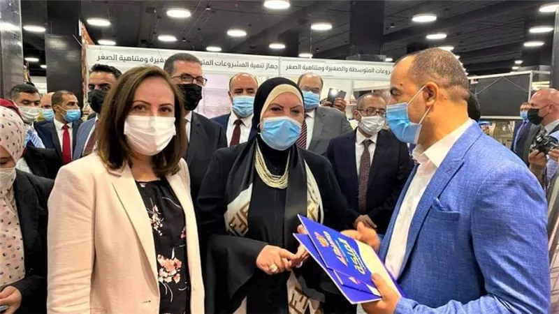 وزيرة التجارة ونظيرتها الأردنية تفتتحان الدورة الـ14 لمعرض المنتجات المصرية بعمان