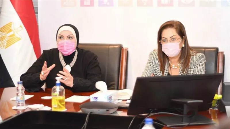 وزيرتا التخطيط والصناعة تناقشان آليات تنفيذ محور التنمية الاقتصادية بالمبادرة الرئاسية 