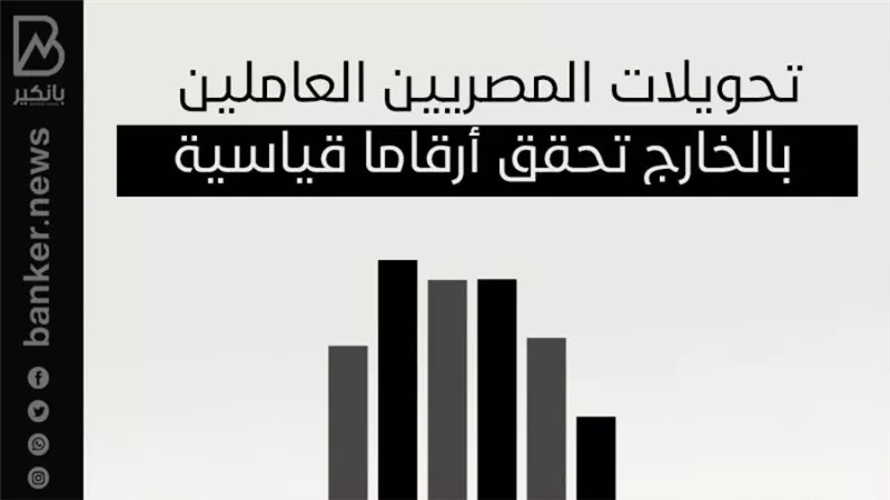 تحويلات المصريين العاملين بالخارج تحقق أرقاما قياسية | انفوجرافيك