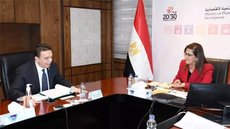 وزيرة التخطيط تبحث مع البنك الإسلامي للتنمية المشروعات المقرر توقيعها بالاجتماعات السنوية