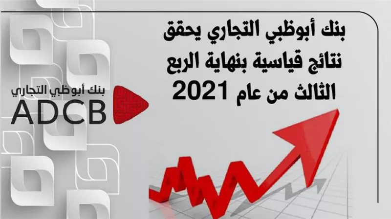 بنك أبوظبي التجاري يحقق نتائج قياسية بنهاية الربع الثالث من عام 2021 | إنفوجرافيك