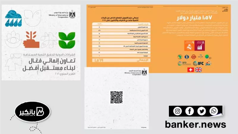   التعاون الدولي:4.8 مليار دولار تمويلات تنموية حصل عليها القطاع الخاص خلال عامي 2020و 2021   