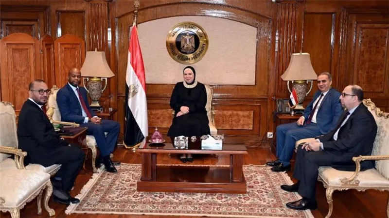 وزيرة التجارة تبحث سبل تحقيق التكامل الاقتصادي بين الدول الأعضاء باتفاقية التجارة الحرة الأفريقية