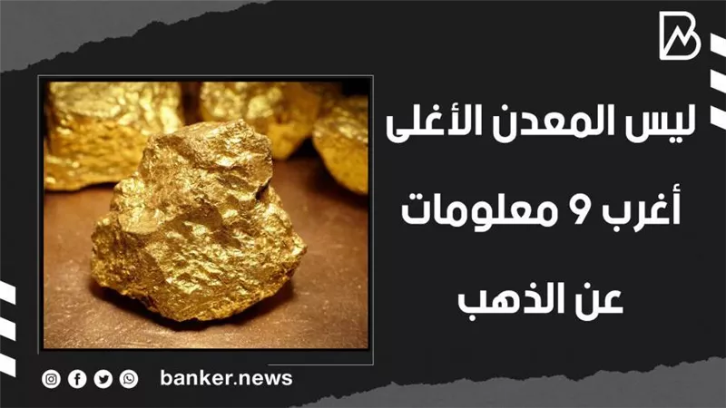 ليس المعدن الأغلى.. أغرب 9 معلومات عن الذهب | فيديو