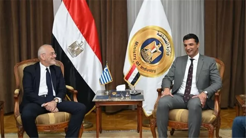 شراكة صناعية مصرية يونانية نحو التوسع ودعم الاستثمار الإقليمي