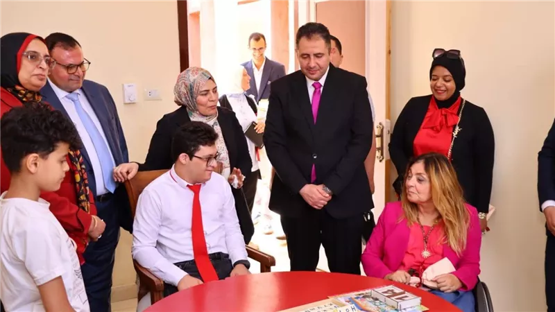 القومي للأشخاص ذوي الإعاقة ومحافظ دمياط يتفقدان مركز رحمة.. وخطة لدعم التشغيل والتأهيل (صور)