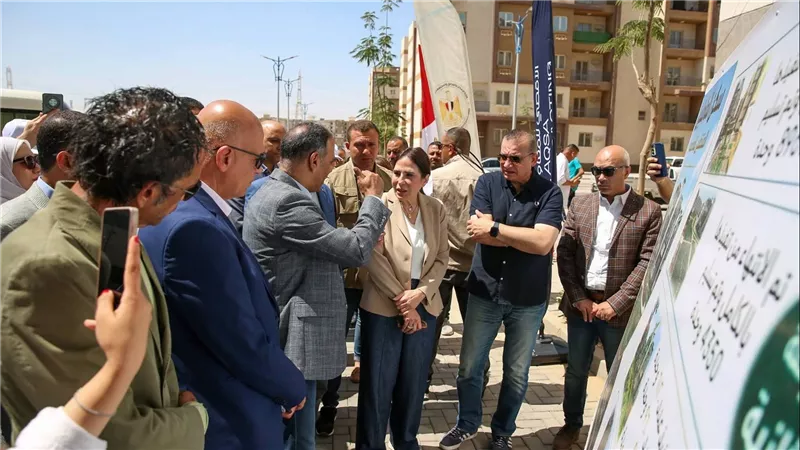 وزيرة الإسكان في “زهرة العاصمة” : جاهزية المشروع لخدمة العاملين المنتقلين إلى العاصمة الإدارية
