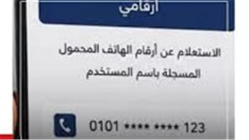 «أرقامي» يكشف الخطوط المسجلة باسمك.. تحرك جديد لإلغاء الأرقام غير المستخدمة