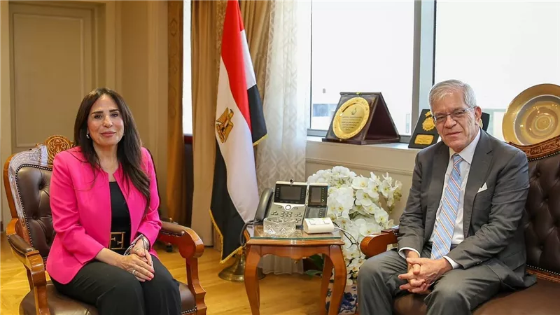 وزيرة الإسكان تبحث مع القائم بأعمال السفير الأمريكي ملفات تحلية المياه والمدن الجديدة