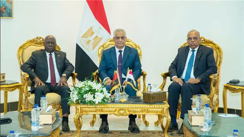 الإنتاج الحربي تبحث مع أنجولا التصنيع المشترك ونقل التكنولوجيا