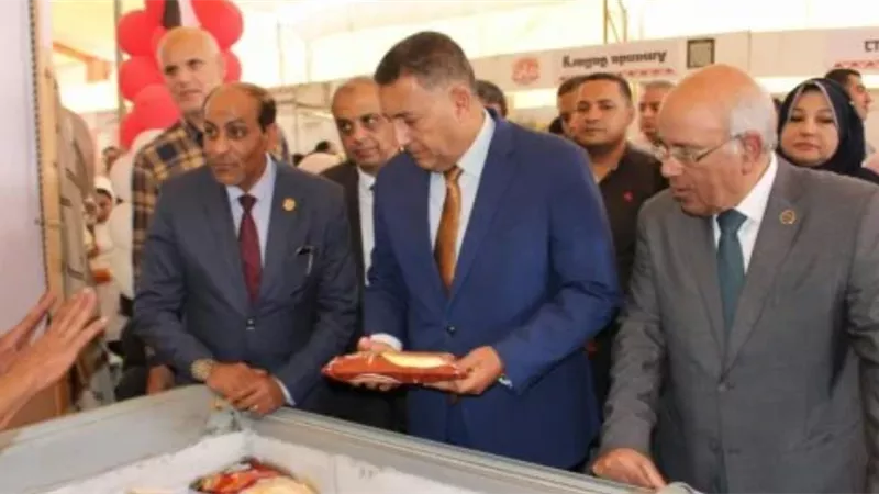 تخفيضات تصل لـ30%.. افتتاح معرض للسلع الغذائية في الخانكة