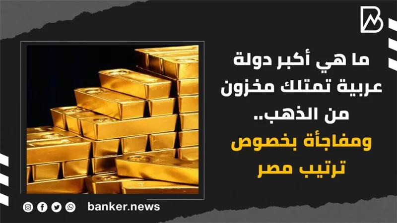 ما هي أكبر دولة عربية تمتلك مخزون من الذهب.. ومفاجأة بخصوص ترتيب مصر(فيديوجراف) 