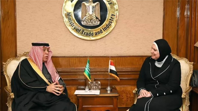 وزيرة التجارة تبحث مع نظيرها السعودي أخر المستجدات الاقتصادية إقليميا وعالميا