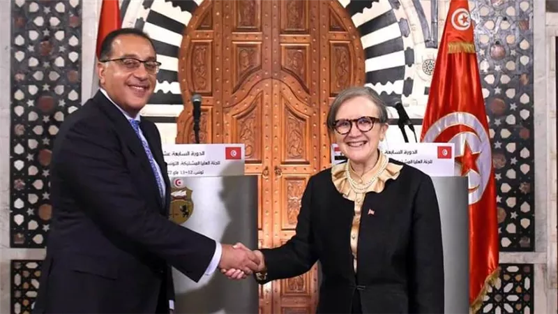 رئيسة الحكومة التونسية تؤكد دور القطاع الخاص في تعزيز مسيرة التعاون الثنائي بين مصر وتونس