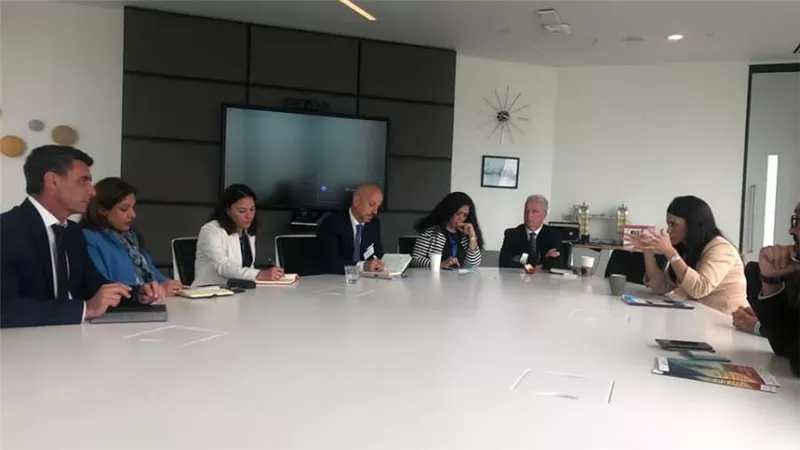 المشاط تلتقي مستثمرين وممثلي مؤسسات تمويلية للترويج لخطط التنمية والفرص الاستثمارية