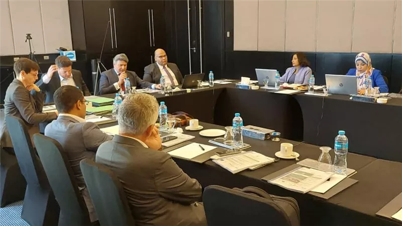 وفد من بنك التعمير الألماني يبحث تنفيذ المرحلة الثانية من البرنامج الوطني لإدارة المخلفات