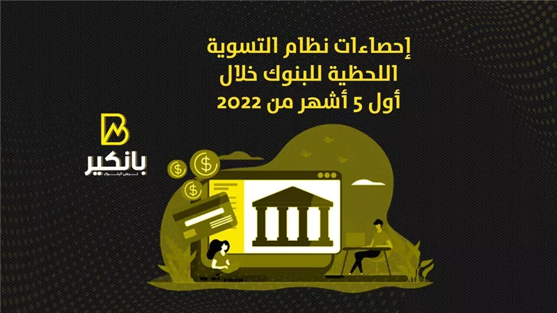 إحصاءات نظام التسوية اللحظية للبنوك خلال أول 5 أشهر من 2022 | إنفوجراف