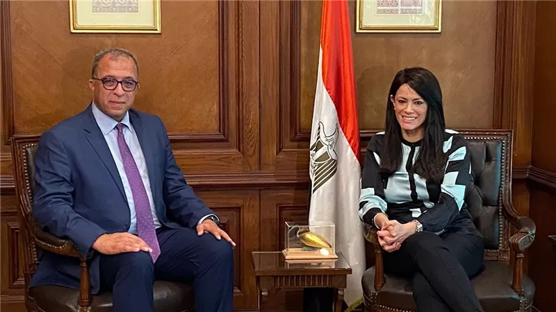 المشاط تبحث مع العربي سبل التعاون وتوطيد العلاقات بين الجهات الوطنية المختلفة وشركاء التنمية