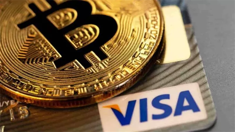 Visa تطلق بطاقة Bitcoin 