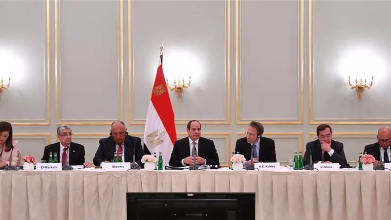 السيسي: فرص واعدة للشركات الألمانية الراغبة في الاستفادة من موقع مصر الاستراتيجي