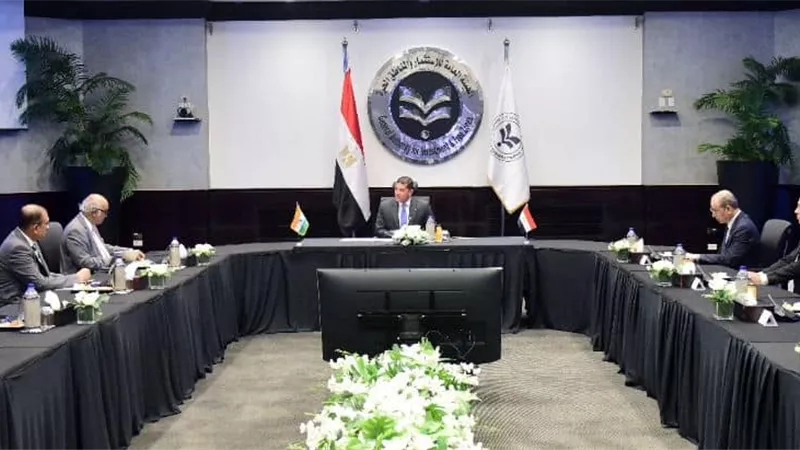رئيس هيئة الاستثمار يبحث مع اتحاد الغرف الهندي سبل تعزيز التعاون الاستثماري