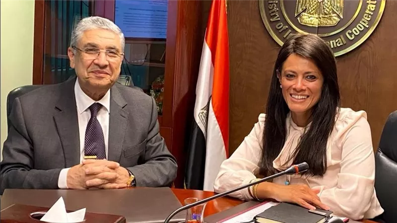 وزيرا التعاون الدولي والكهرباء يبحثان مشروعات الطاقة ضمن المنصة الوطنية للمشروعات الخضراء