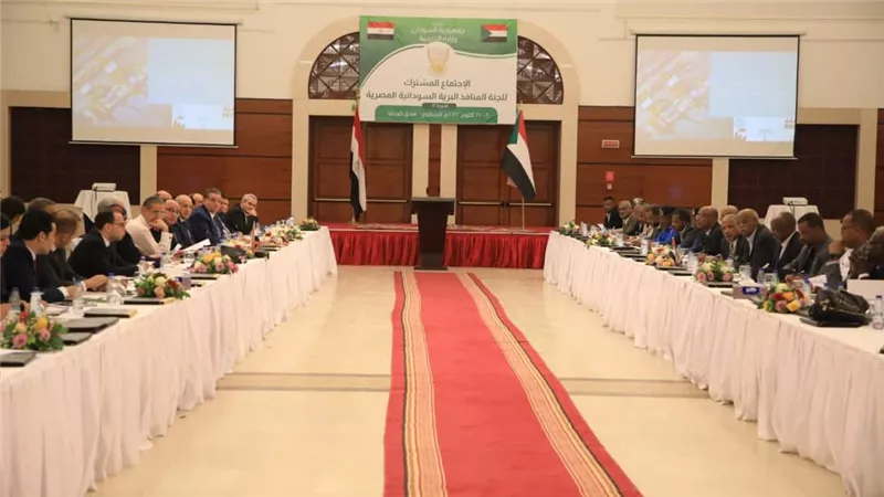 انعقاد الدورة الثانية عشرة للجنة المنافذ البرية المصرية السودانية المشتركة بالعاصمة السودانية الخرطوم
