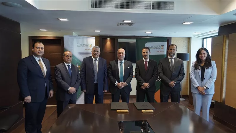 البنك الاهلي المصري يوقع بروتوكول تعاون مع شركة اجري سوفت لتكنولوجيا المعلومات