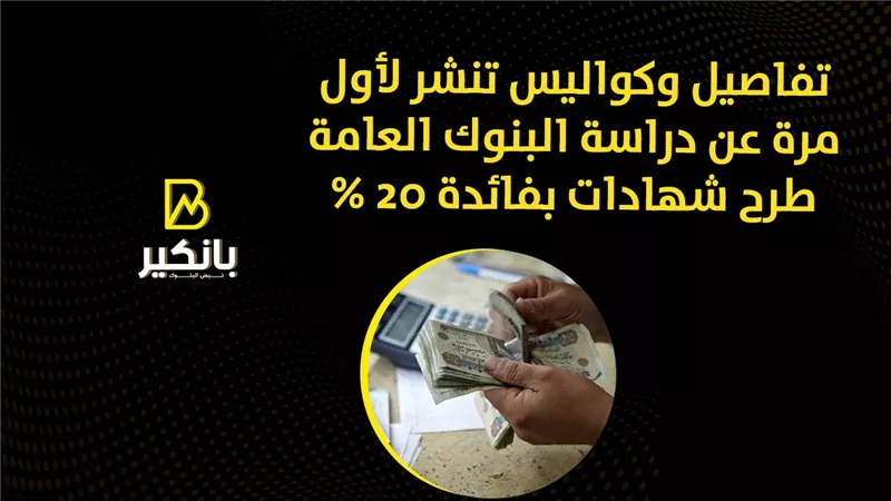 تفاصيل وكواليس تنشر لأول مرة عن دراسة البنوك العامة طرح شهادات بفائدة 20 % | فيديو 